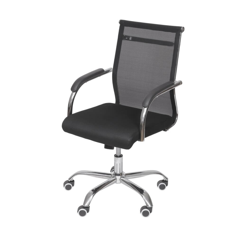 Cadeira Office Columbus com Tela Mesh Preta | Openbox2