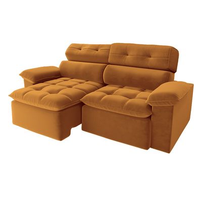 SOFA-ZARA-250-VELUDO-TERRACOTA-7056-BIPARTIDO