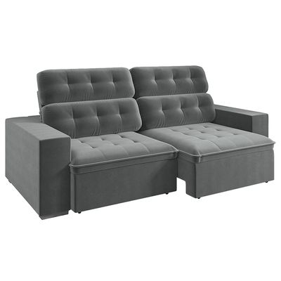 SOFA-PORTO-250-VELUDO-CINZA-CLARO-7030