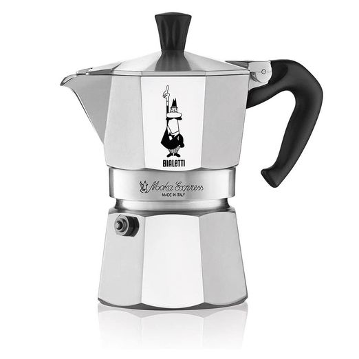 Cafeteira Italiana Nuova Moka Metálico - 130ml