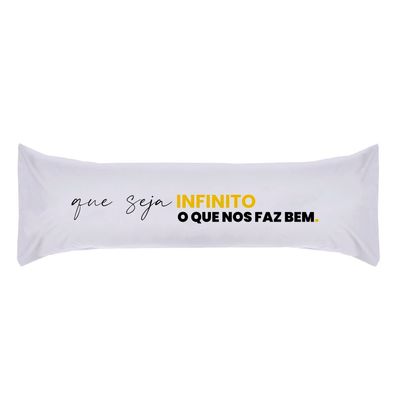 Travesseiro de Corpo com Refil Que Seja Infinito - 90cm
