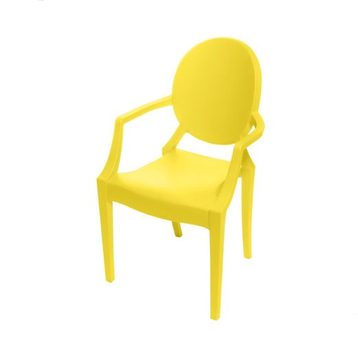 Cadeira-Invisible-Infantil-com-Braco-Amarela