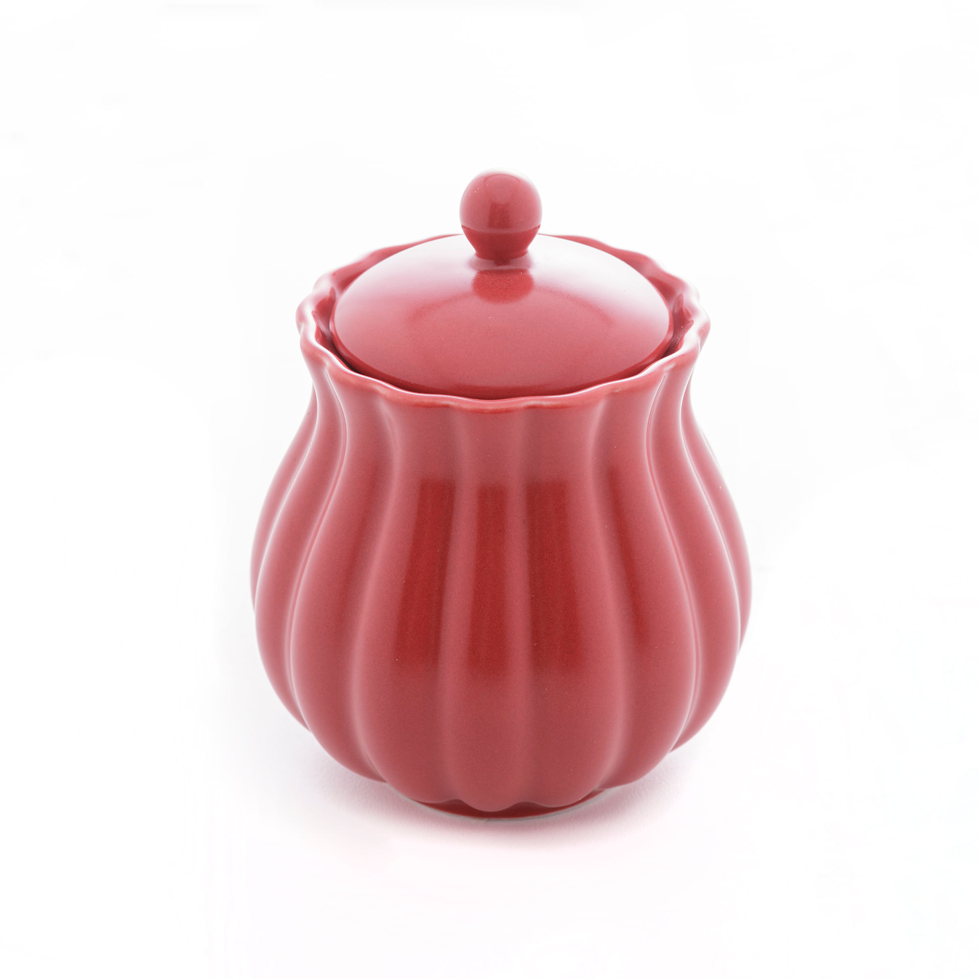 BULE DE CHÁ DE PORCELANA PÉTALA MATT 950ML - Casa Vip Decor