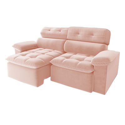 SOFA-ZARA-250-VELUDO-ROSE-7050-BIPARTIDO