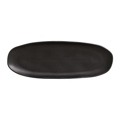 Travessa-Oval-Organico-Preto-Matte-36cm