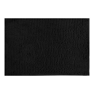 Tapete-para-Banheiro-Popcorn-Bolinhas-Antiderrapante-Microfibra-Preto-40x60cm