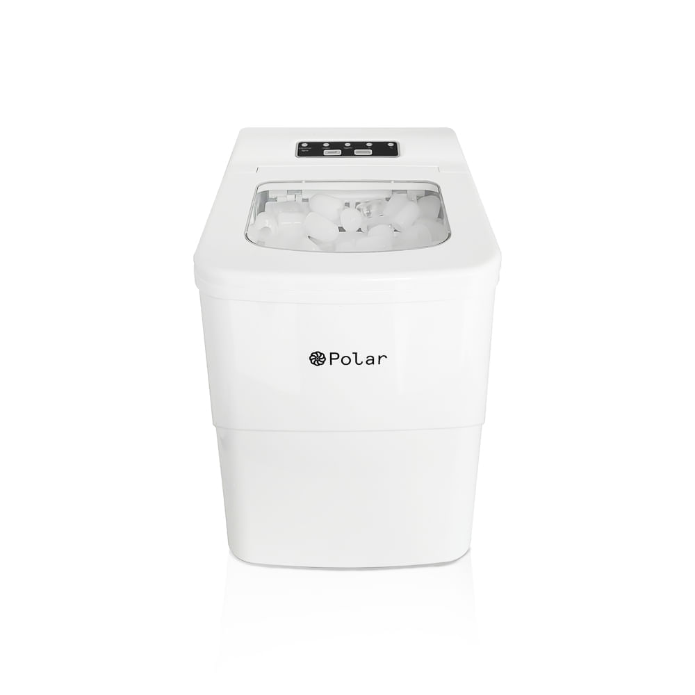Máquina de Gelo Polar - Ice Maker - Branca 15kg dia - 220V