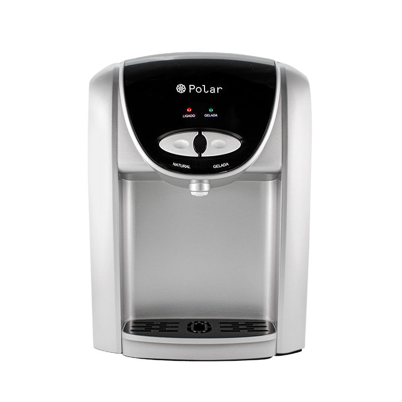 Purificador De Agua Eletrônico Polar Prata - Natural e Gelada - 127V