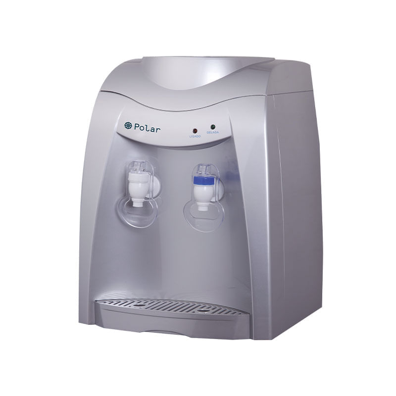 Bebedouro Eletronico Polar Prata - Natural e Gelada - 127 V