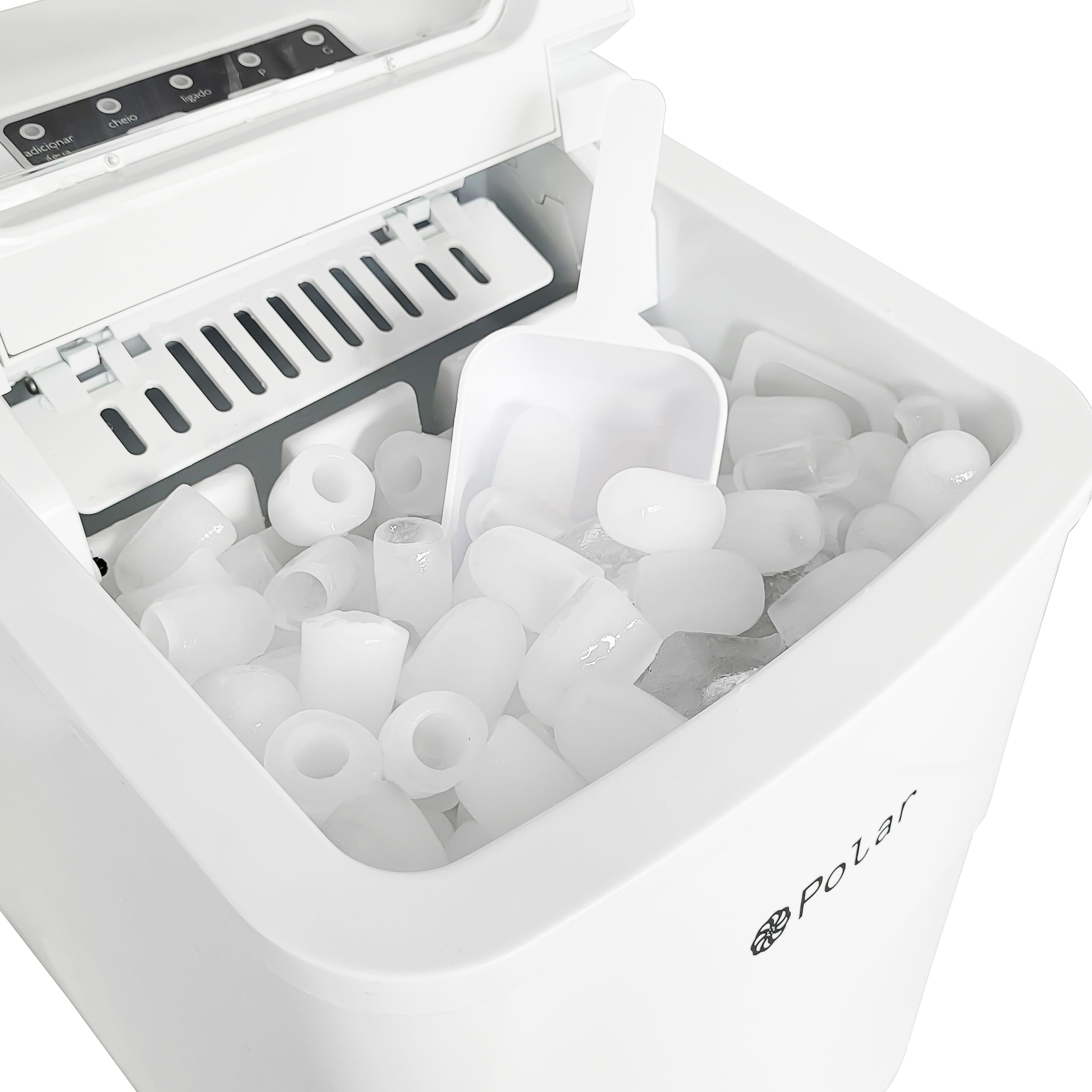 Máquina De Gelo Polar - Ice Maker - Branca 15kg dia - 127V - Imagem 4