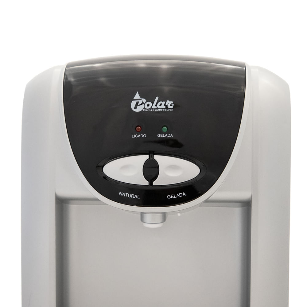 Purificador De Agua Eletrônico Polar Prata - Natural e Gelada - 220V - Imagem 4