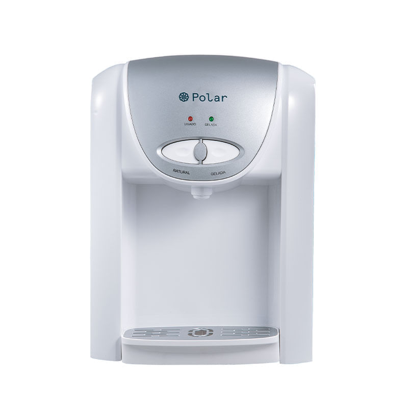 Purificador De Agua Eletrônico Polar Branco - Natural e Gelada - 127V