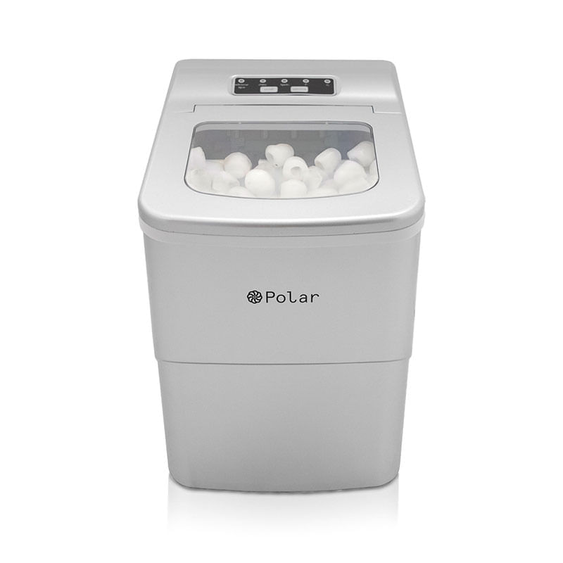 Máquina De Gelo Polar - Ice Maker - Prata 15kg dia 127v - 127V
