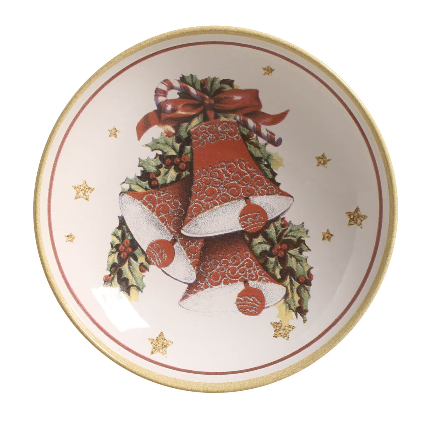 Conjunto com 6 Pratos Fundo Coup Santa Claus Ø21cm