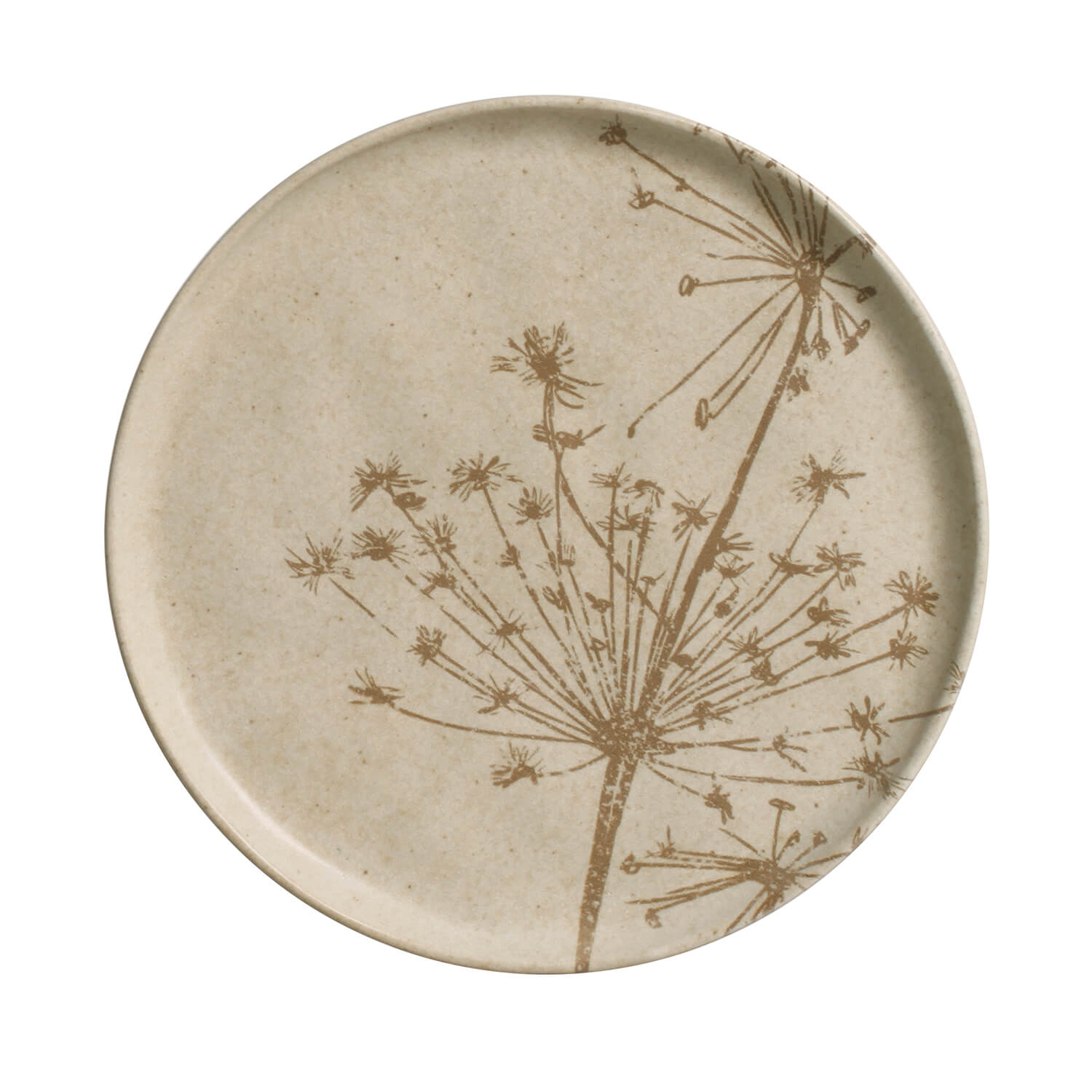 Conjunto com 6 Pratos de Sobremesa Bio Stoneware Cyperus Ø21,5cm