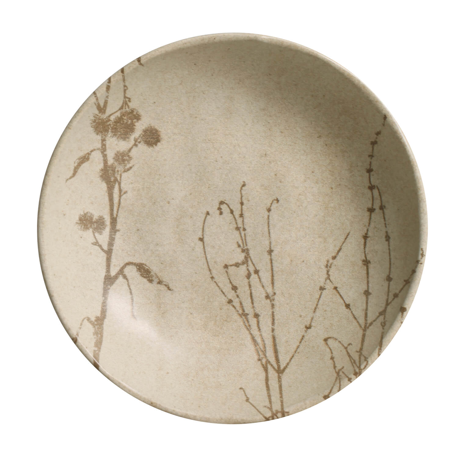 Conjunto com 6 Pratos Fundo Bio Stoneware Cyperus Ø22,5cm 830ml