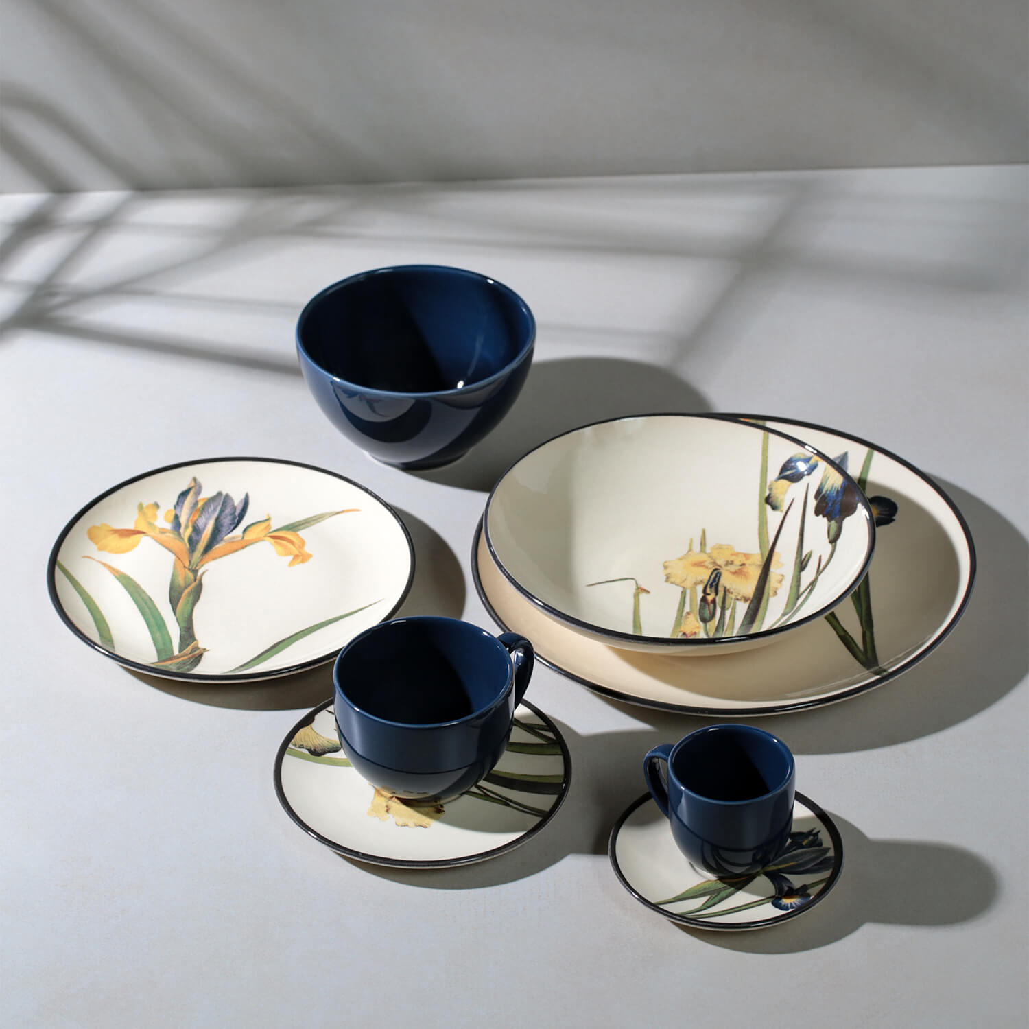 Conjunto com 6 Pratos Fundo Coup Irida Ø21cm - Imagem 3