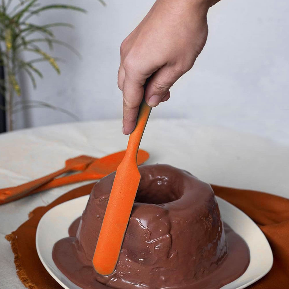 Espatula de Silicone Confeiteiro Pequena Preta | Openbox2