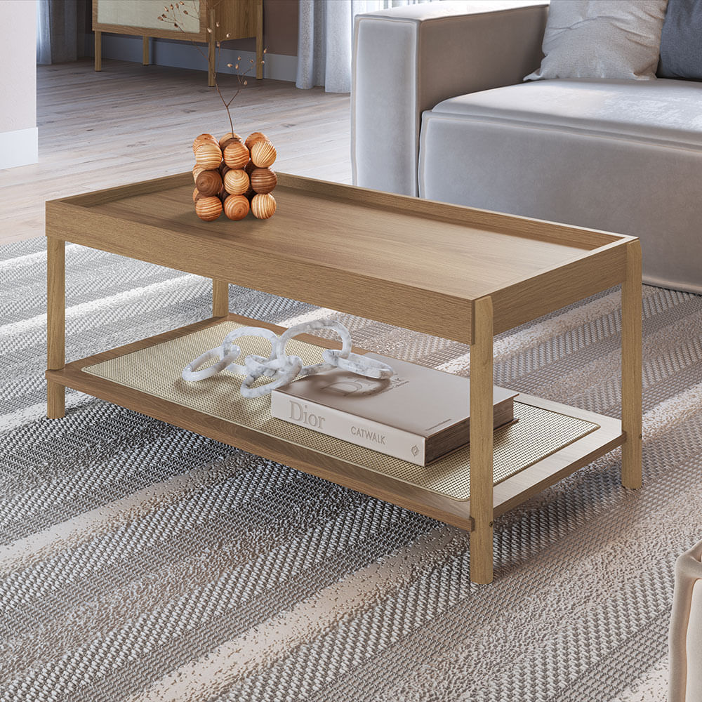 Mesa de Centro Retangular Oslo Hanover