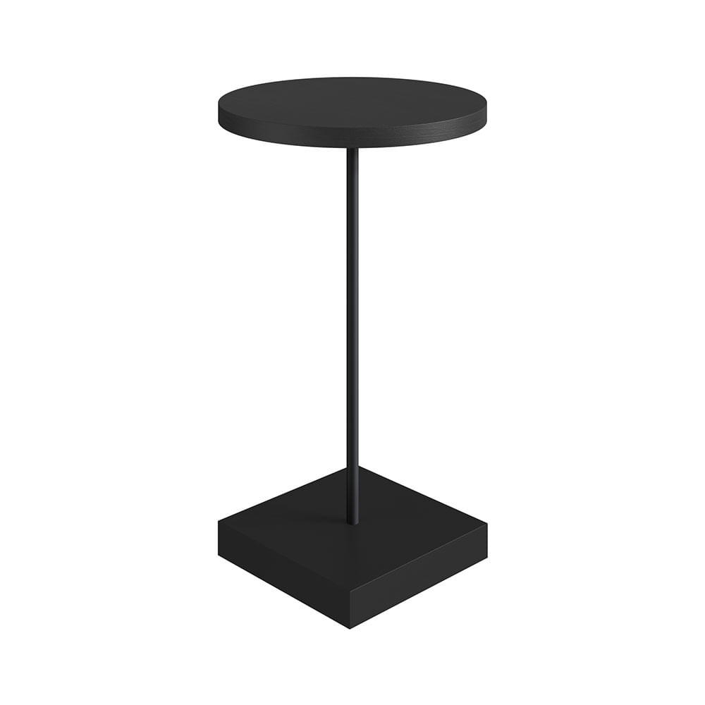 Mesa Lateral Redonda Nero e Preta 60cm - Imagem 2