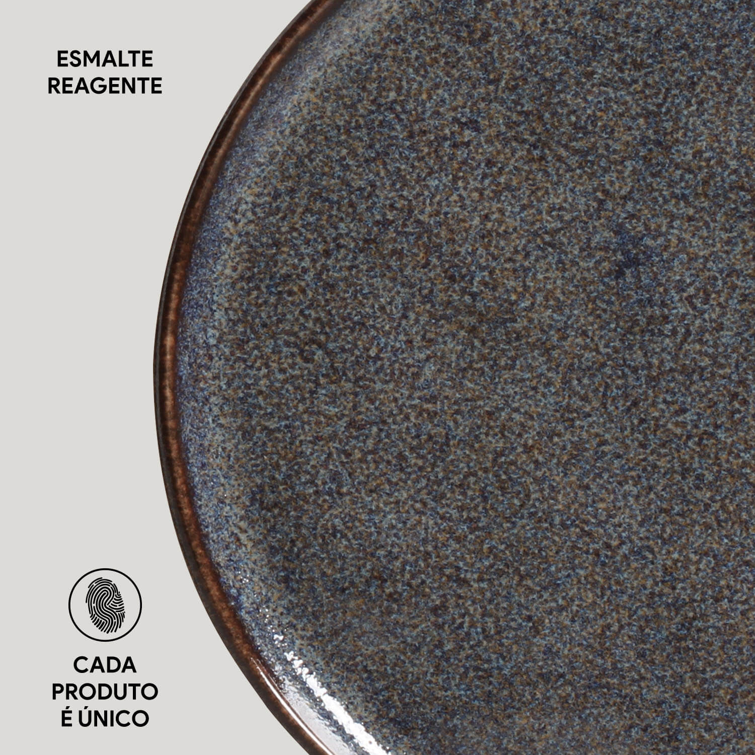 Conjunto com 6 Pratos de Sobremesa Bio Titanium Ø21,5cm - Imagem 5