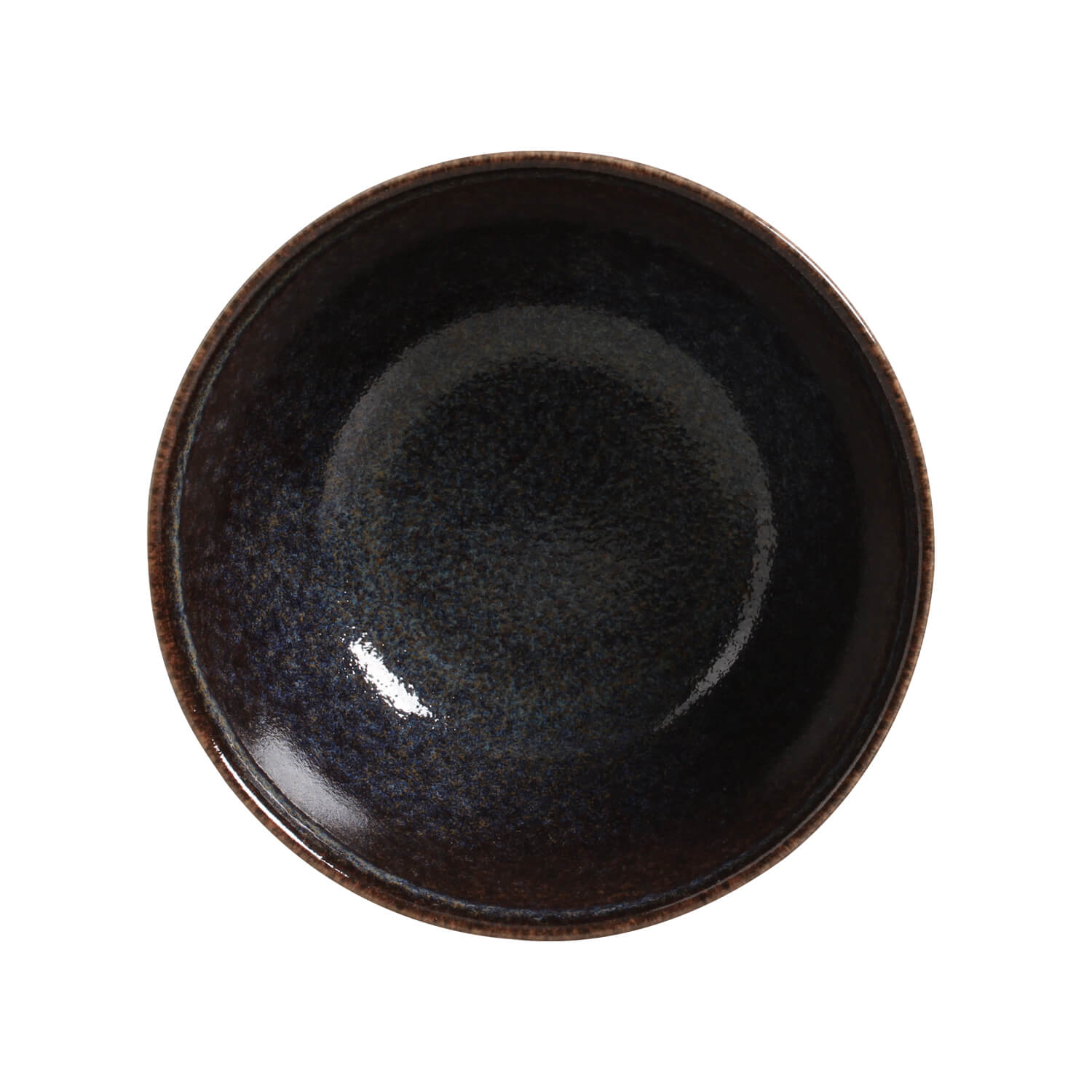 Conjunto com 6 Cumbuca Coup Stoneware Titanium Ø13,5x5,5cm 360ml