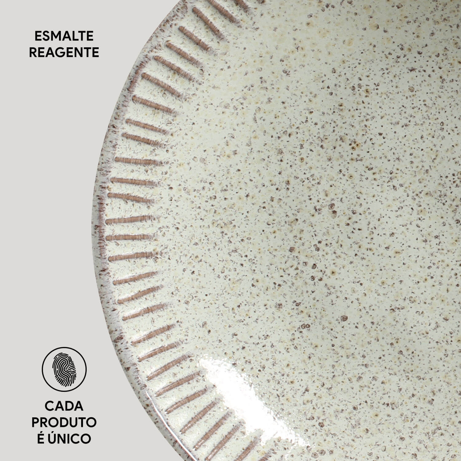 Conjunto com 6 Pratos Fundo Linhas Pistache Ø22,5cm 830ml - Imagem 5