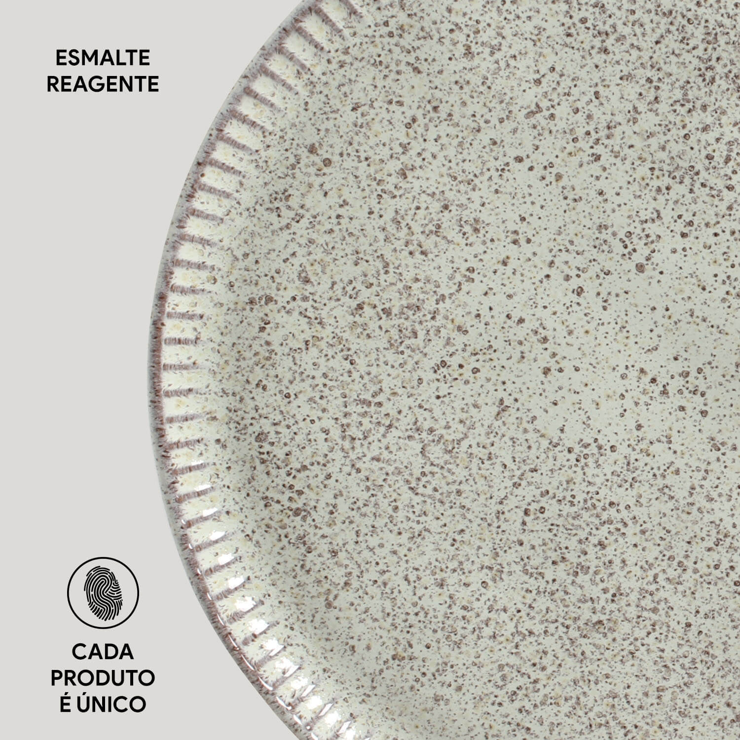 Conjunto com 6 Pratos Raso Linhas Pistache Ø27,5cm - Imagem 5