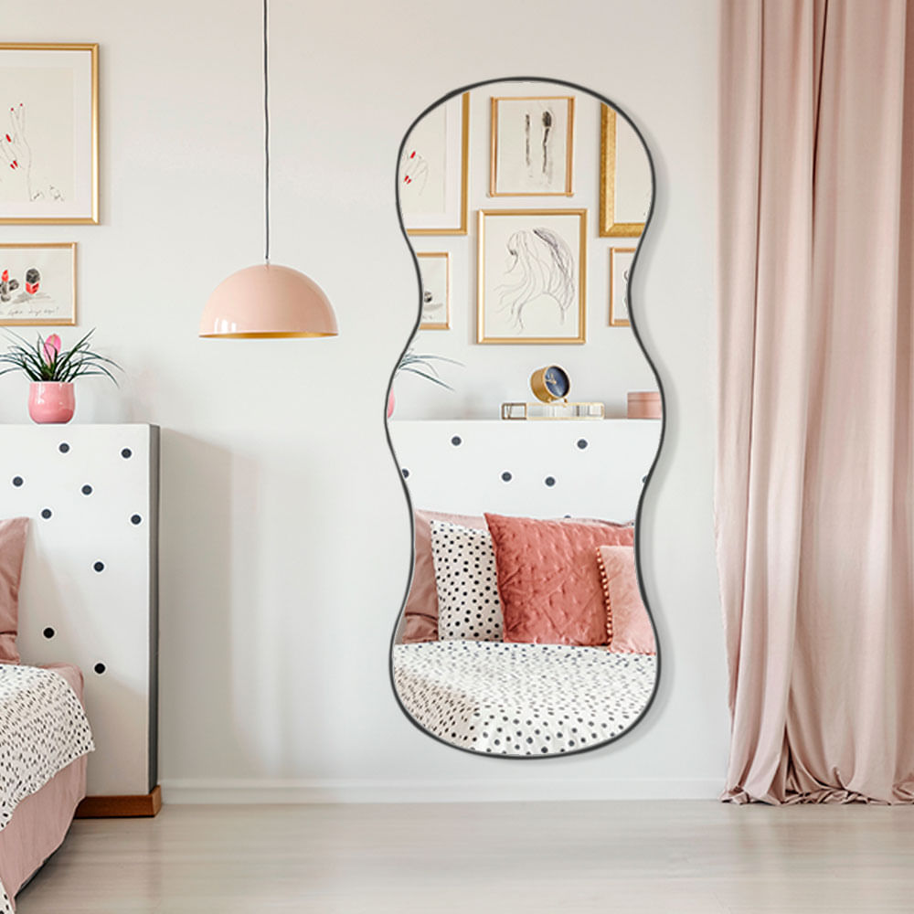 Espelho Corpo Inteiro Ondas II 160x55cm