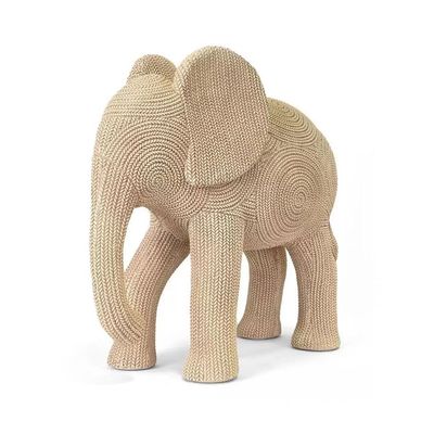 Escultura-Elefante-em-Poliresina-Bege-235cm