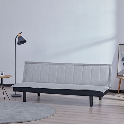 SOFA-CAMA-MASP-COM-ARMACAO-PE-ACO-CINZA-LIGHT-COFFE-EM1