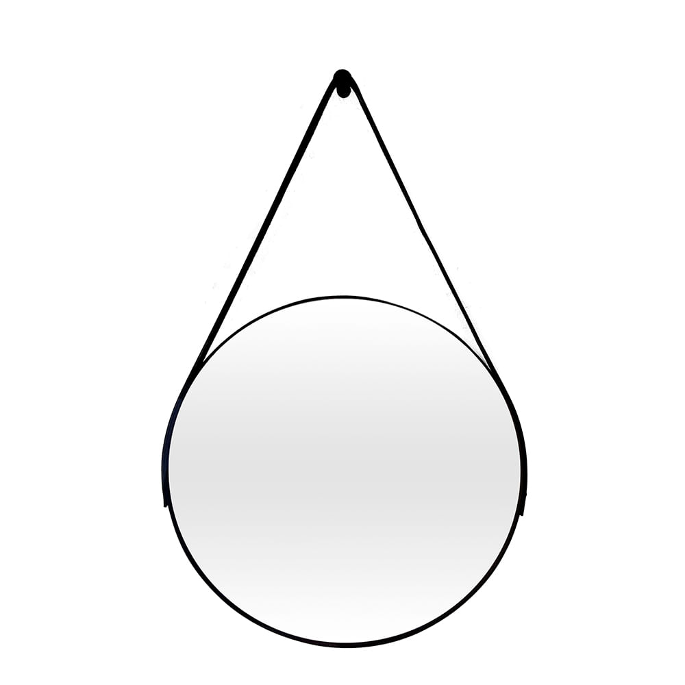 Espelho Adnet em Couro 30cm - Imagem 2