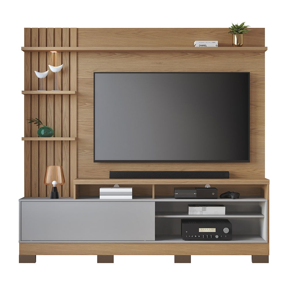 Home Maceio com Iluminação Freijó e Cinza - Imagem 2