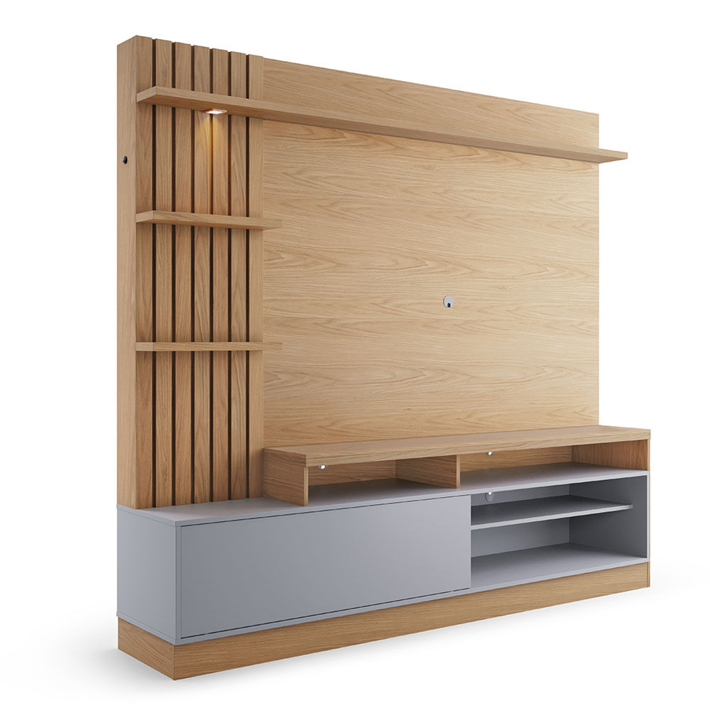 Home Maceio com Iluminação Freijó e Cinza - Imagem 3