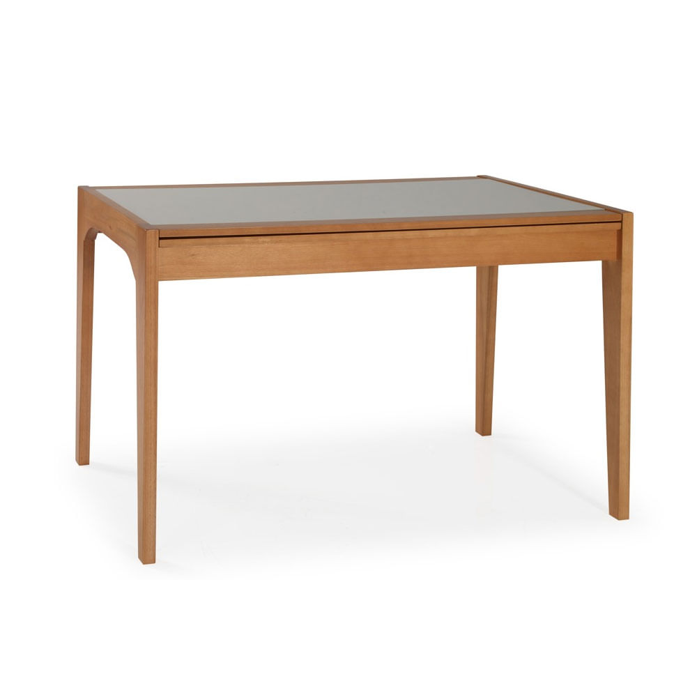 Mesa de Jantar Aparador Lotus Nude e Mel 1,20x53cm