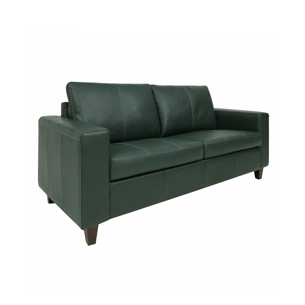 Sofá Royale em Couro Green 1,51m - Imagem 2