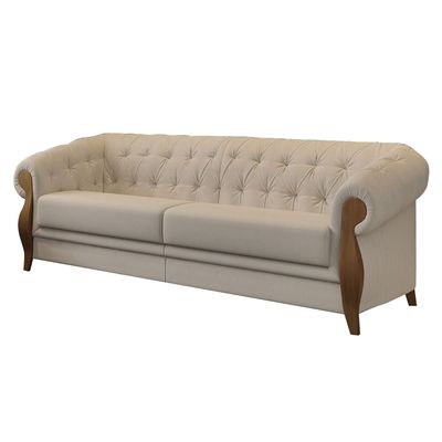 SOFA-MURANO-244-LINHO-CINZA-SL-76-BASE-NATURAL-BIPARTIDO