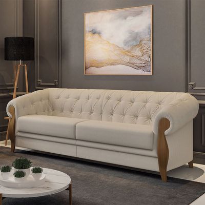 SOFA-MURANO-244-LINHO-CINZA-SL-76-BASE-NATURAL-BIPARTIDO