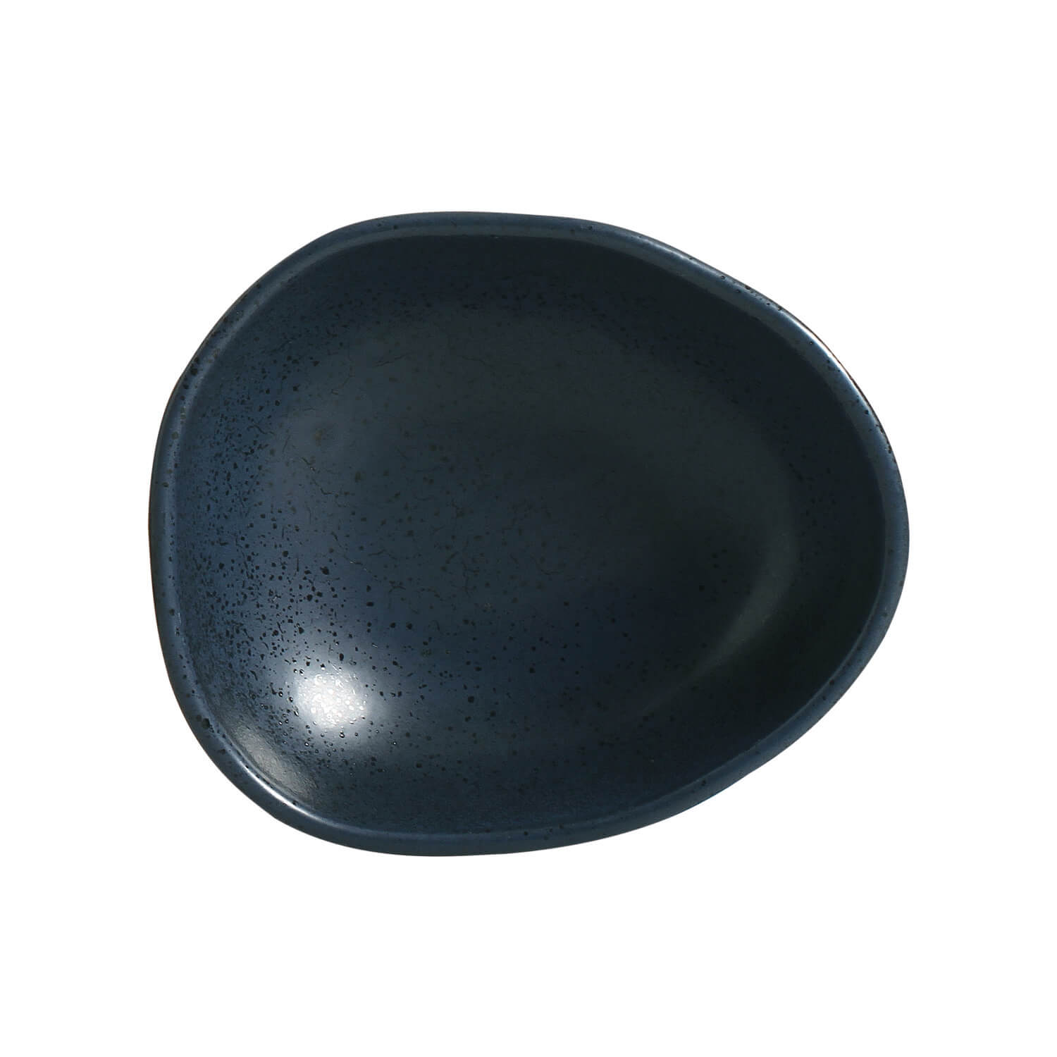 Conjunto com 6 Cumbucas Oval Orgânico Night Blue 14,5x12x4,9cm 265ml