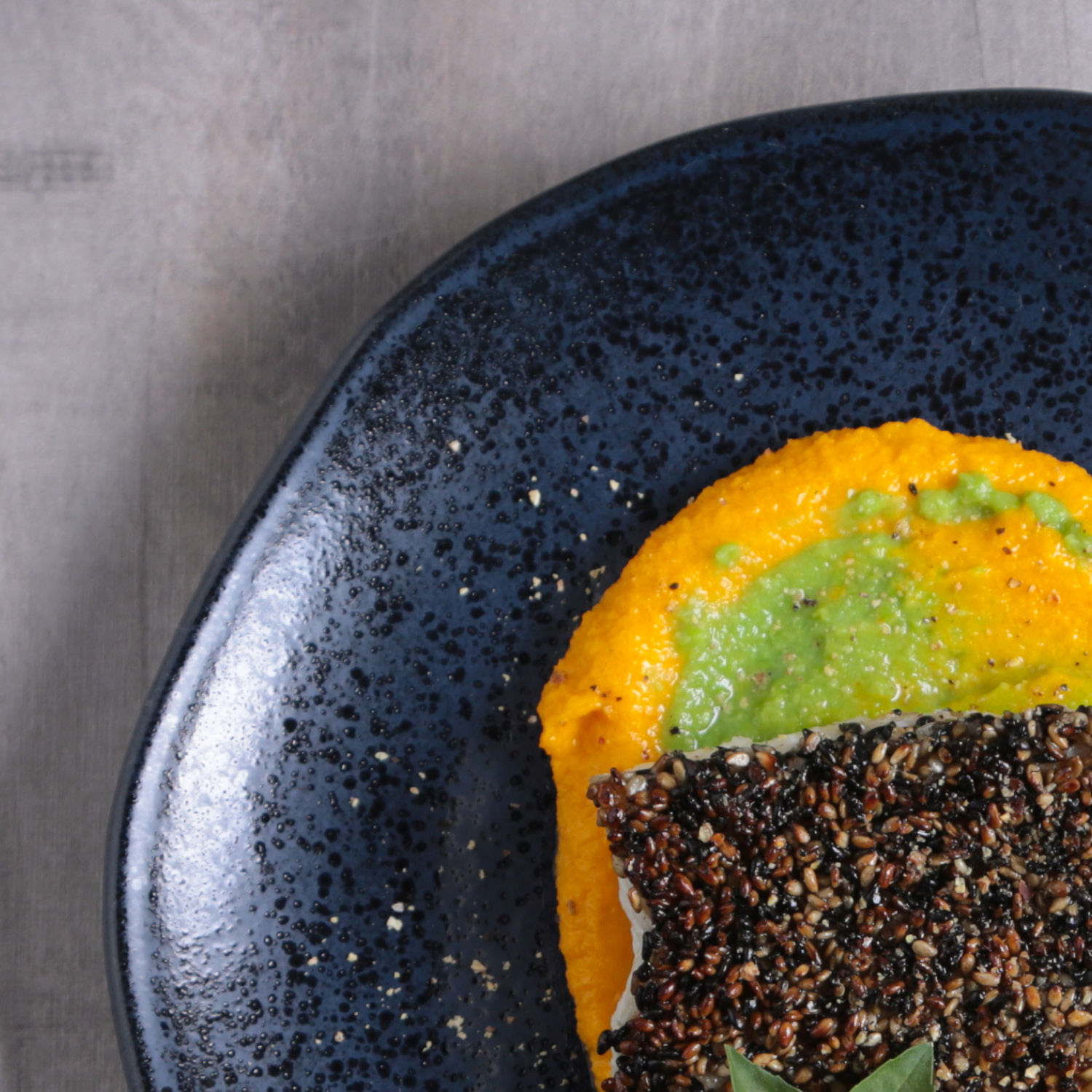 Conjunto com 6 Pratos de Sobremesa Orgânico Night Blue Ø19,5cm - Imagem 6