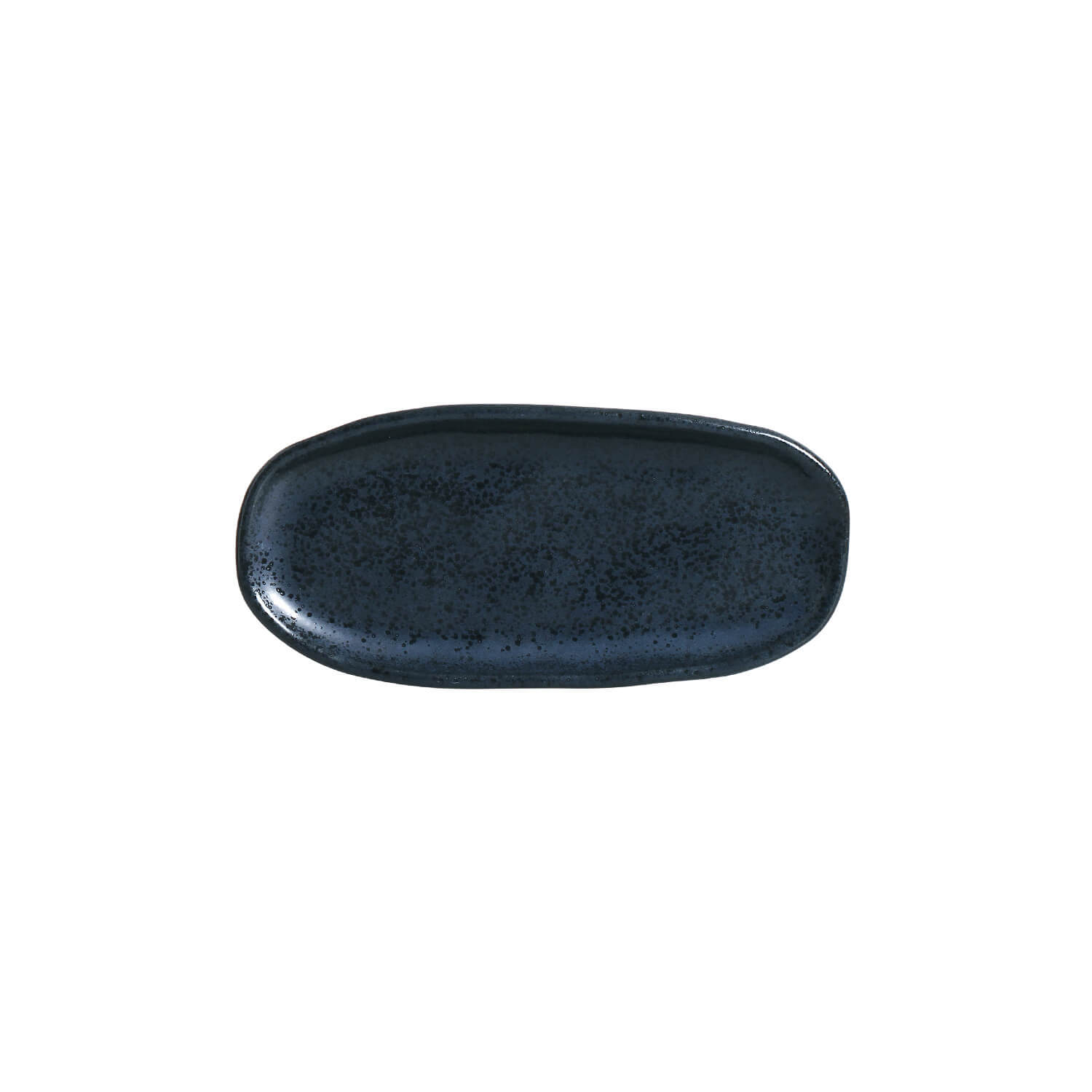 Conjunto com 4 Travessas Oval Rasa Mini Orgânico Night Blue 16,5x8cm