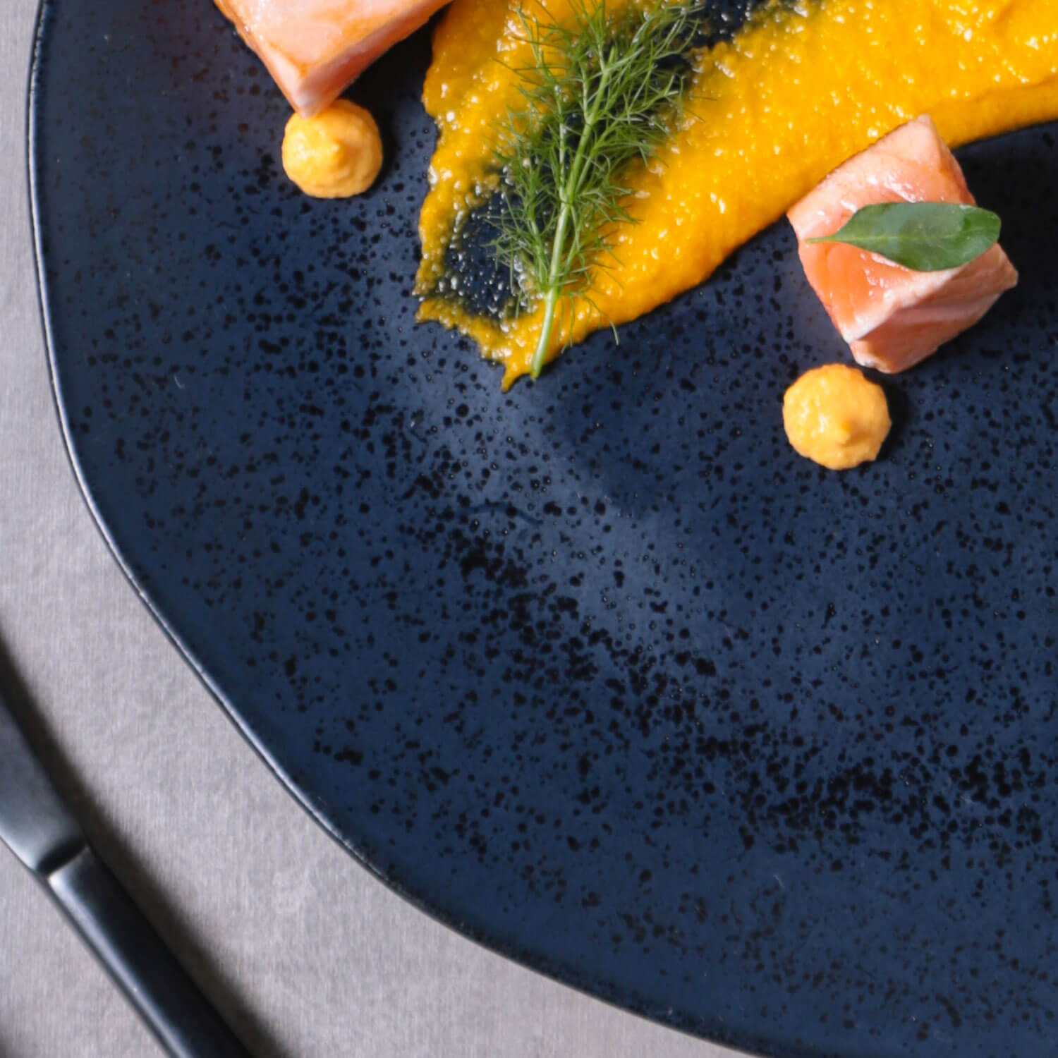 Conjunto com 6 Pratos Raso Orgânico Night Blue Ø26,5cm - Imagem 4