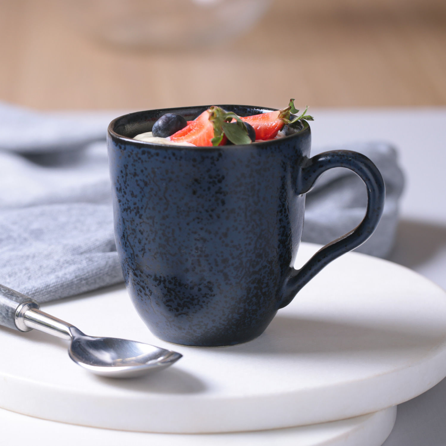 Conjunto com 4 Canecas Orgânico Night Blue 273ml - Imagem 4