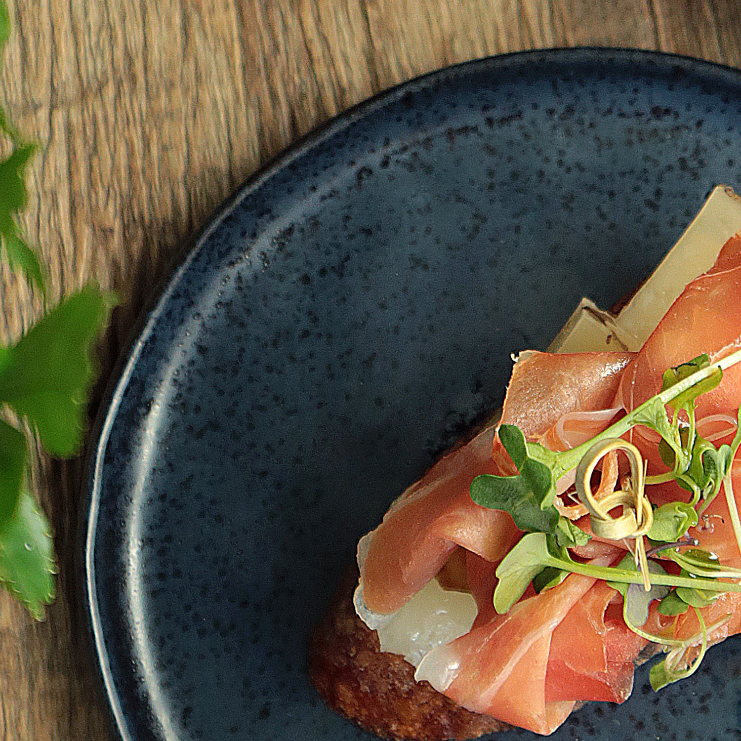 Conjunto com 6 Pratos de Pão Bio Night Blue Ø15,5x1,6cm - Imagem 5