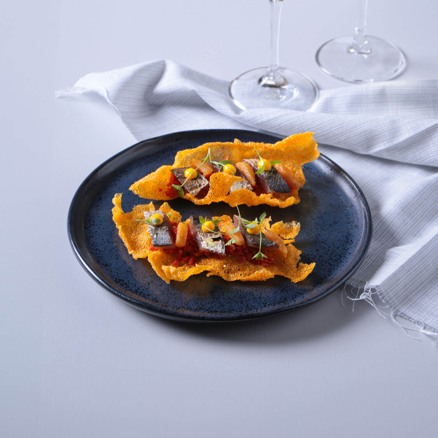 Conjunto com 6 Pratos de Sobremesa Bio Night Blue Ø21,5cm - Imagem 2