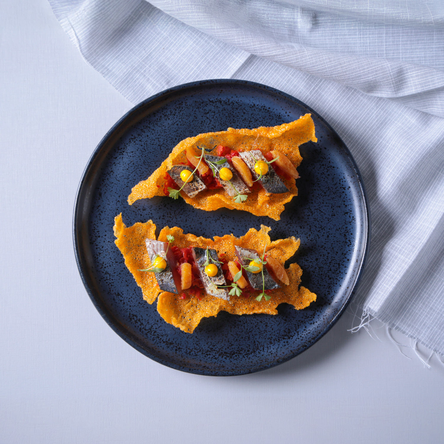 Conjunto com 6 Pratos de Sobremesa Bio Night Blue Ø21,5cm - Imagem 3