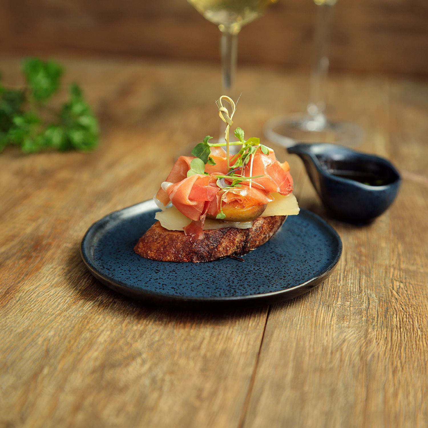 Conjunto com 6 Pratos de Pão Bio Night Blue Ø15,5x1,6cm - Imagem 4