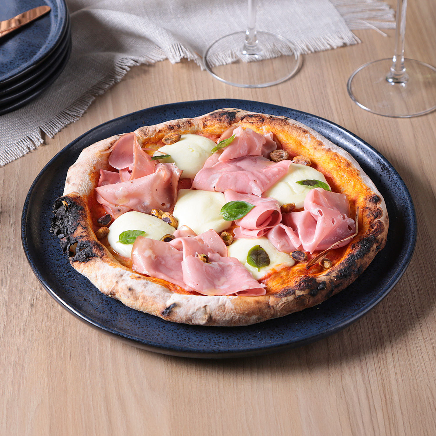 Conjunto com 6 Pratos Raso Bio Night Blue Ø29cm - Imagem 3