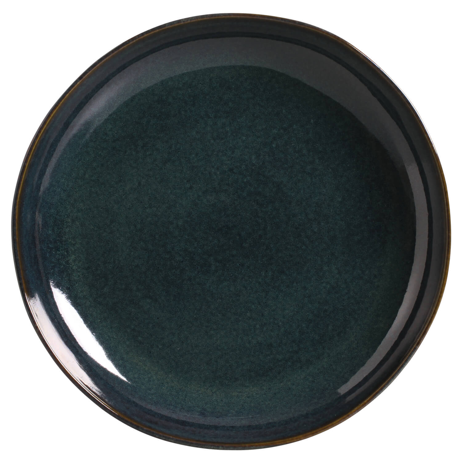 Travessa Redonda Grande Orgânico Stoneware Oceano Ø36cm