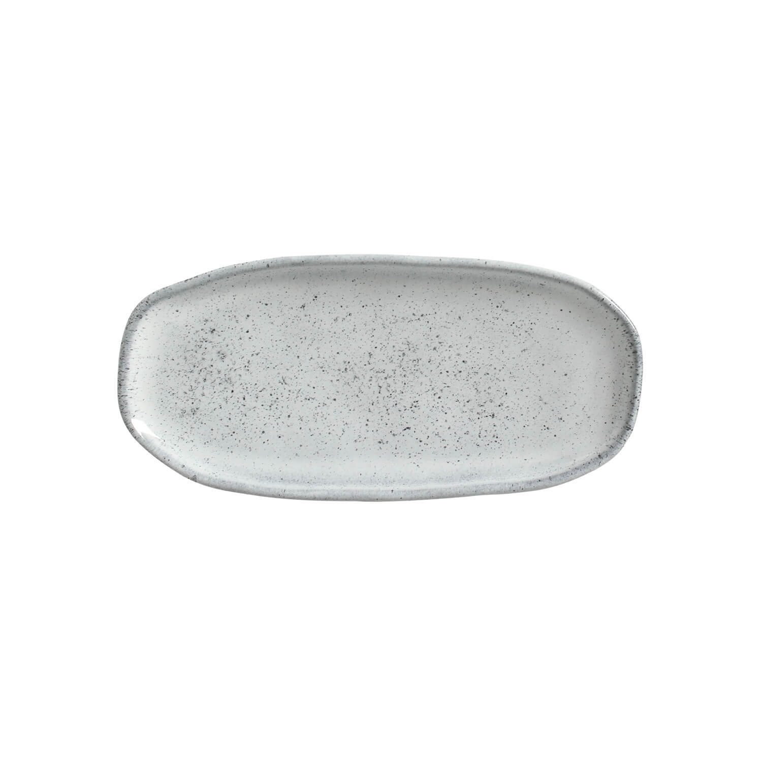 Conjunto com 4 Travessas Oval Rasa Pequena Orgânico Echo 23x11cm